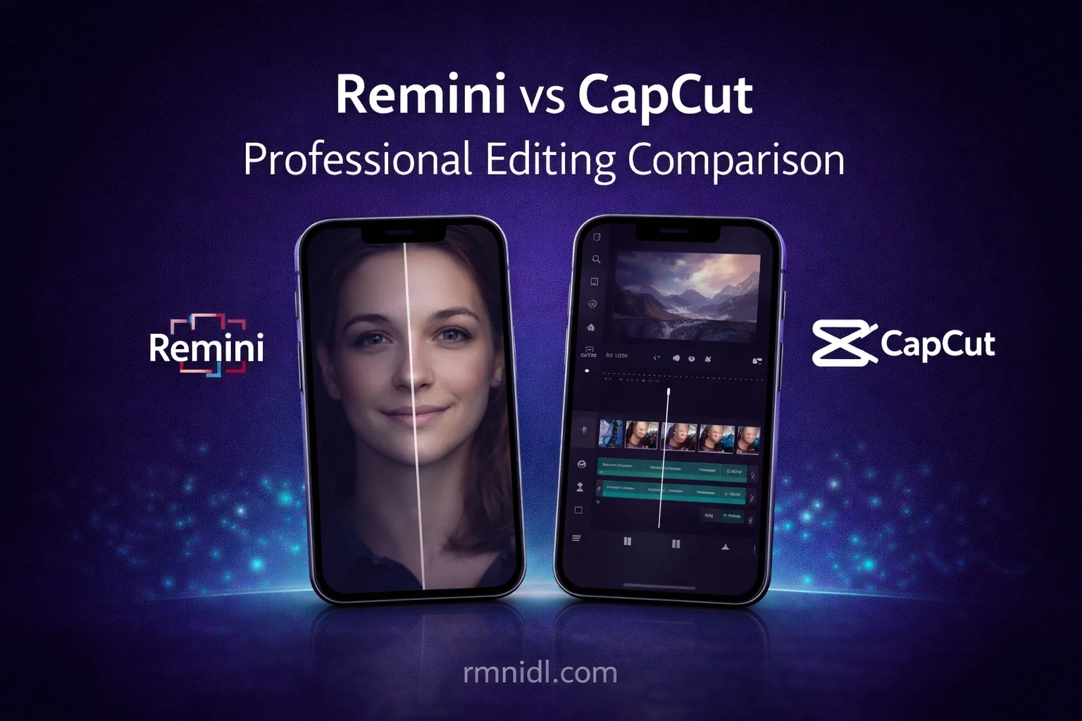 Remini vs CapCut Comparison for Professional Editing